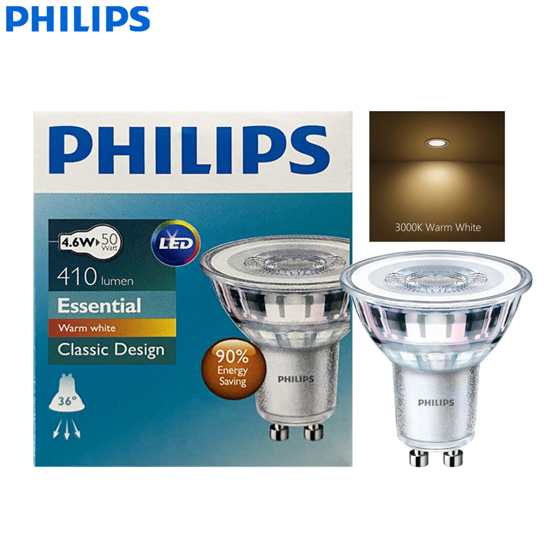 Philips Bulb Led Classic - مصباح فيليبس LED GU10 PAR16 أساسي
