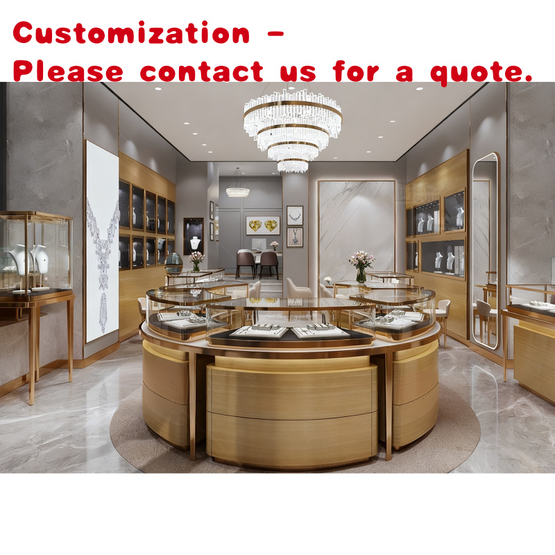 Interior Design Dubai - Custom.تصميم داخلي لمتجر مجوهرات دبي الحديث
