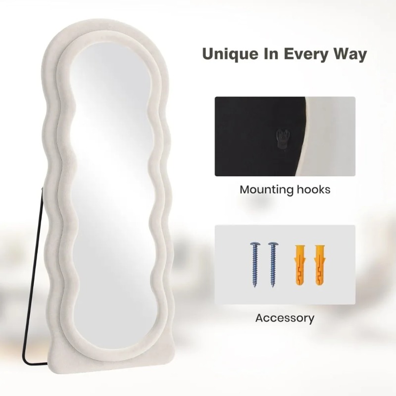مرآة طولية كاملة 63×24 بوصة، م - مراجعة Arch Mirror Leaning وسعره