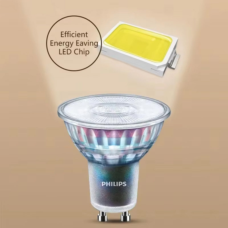 مصباح فيليبس LED GU10 PAR16 أس - مراجعة Philips Bulb Led Classic وسعره