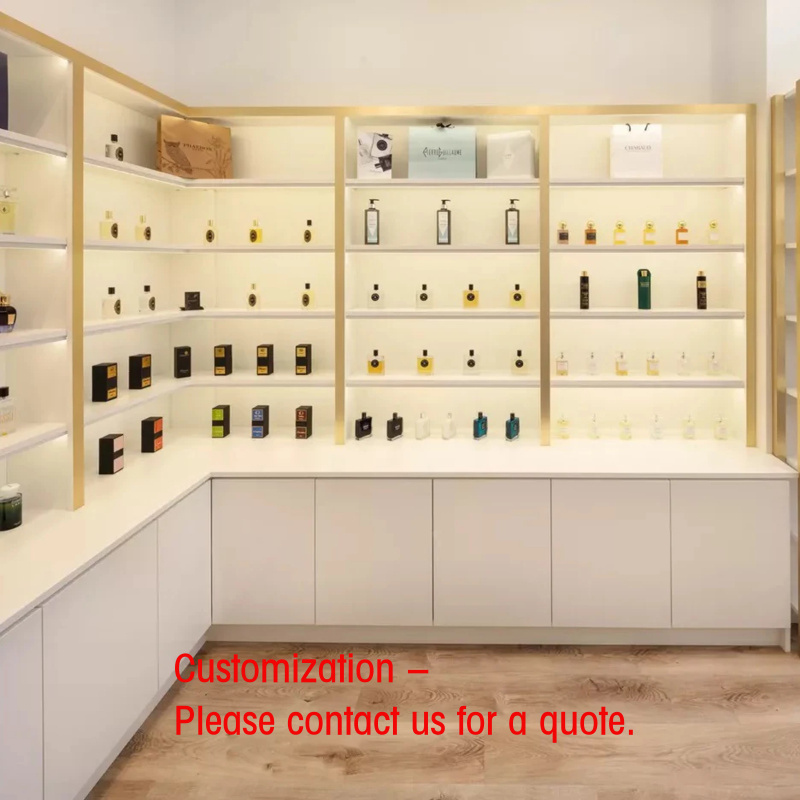 تصميم داخلي مخصص لمتجر عطور فا - مراجعة Interior Design Dubai وسعره
