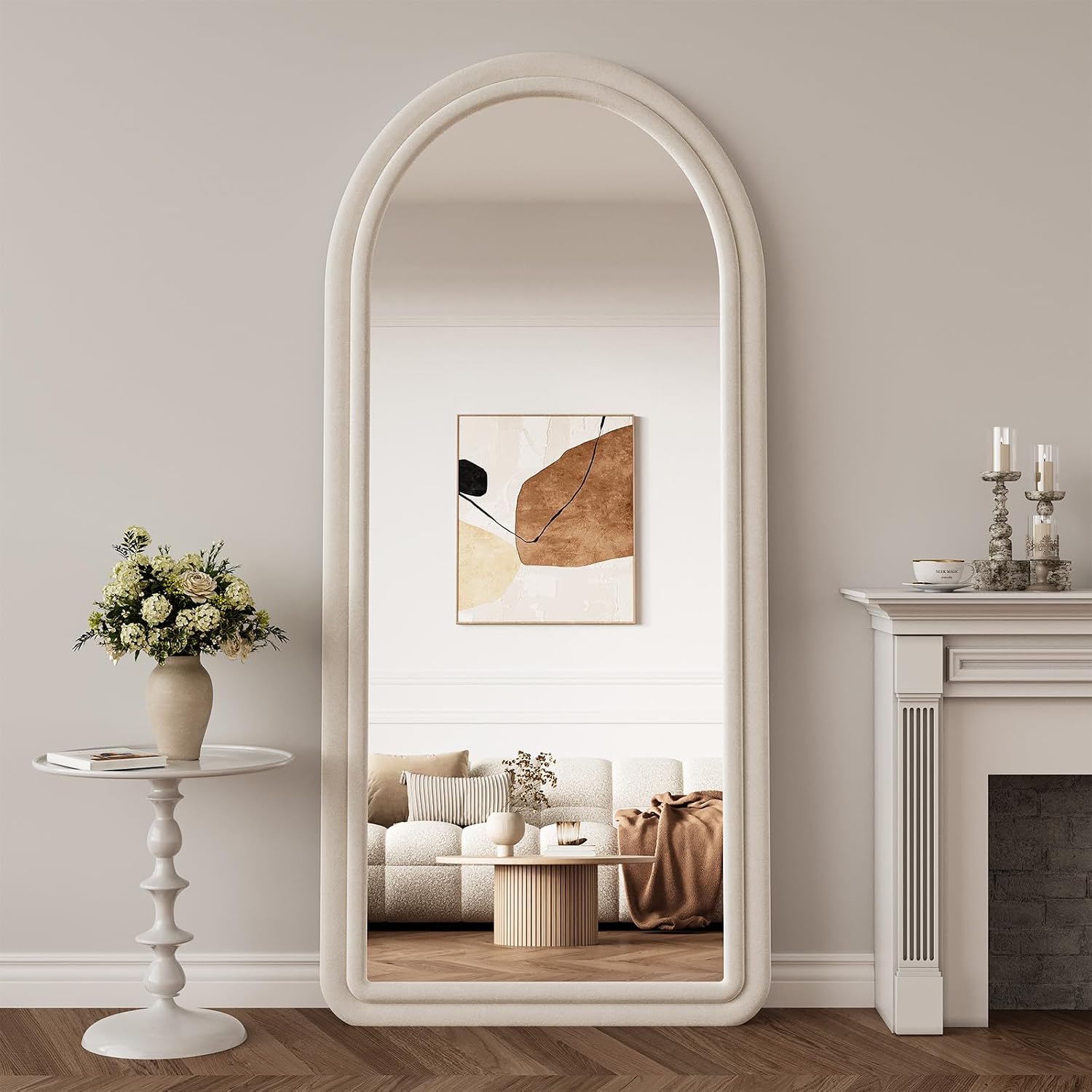 مرآة مقوسة كاملة الطول 71 × 32 - مراجعة Arch Mirror Leaning وسعره