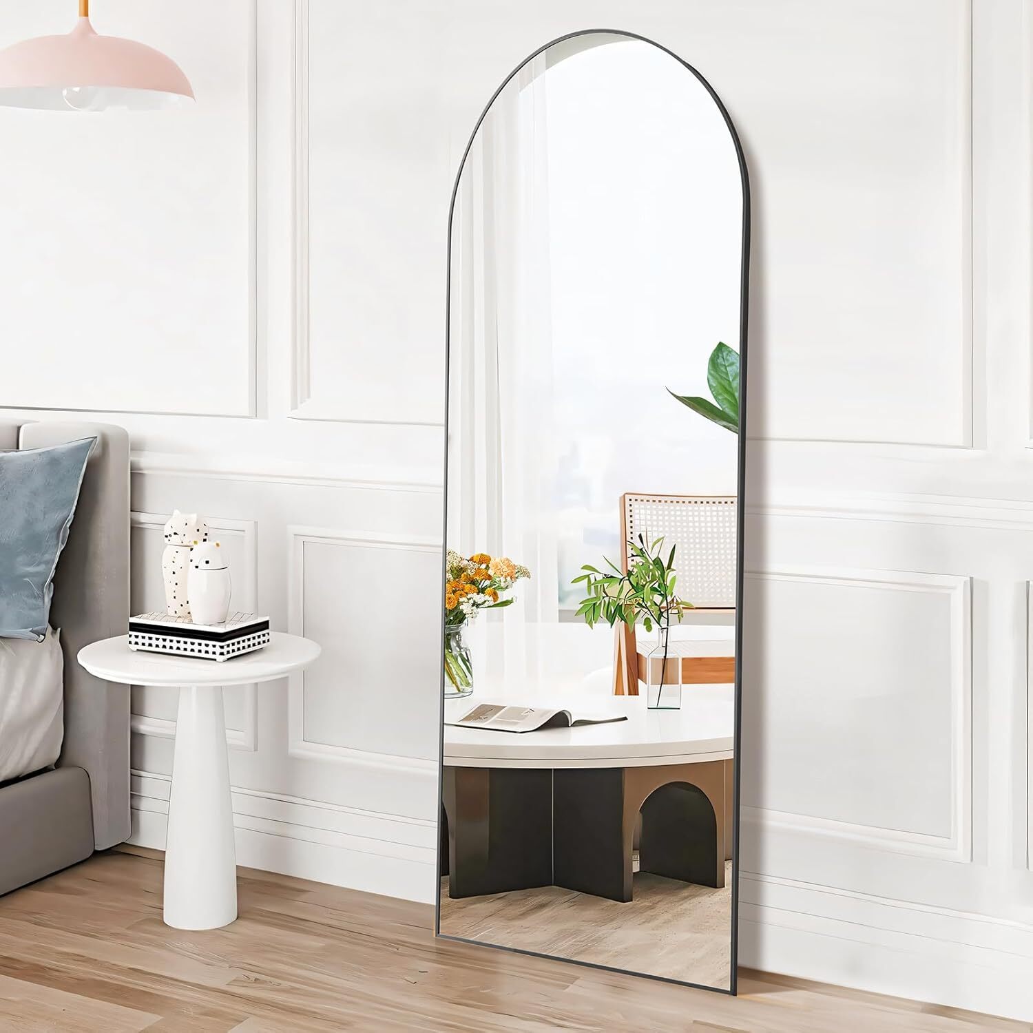 مرآة قائمة بذاتها مقوسة بطول ك - مراجعة Arch Mirror Leaning وسعره